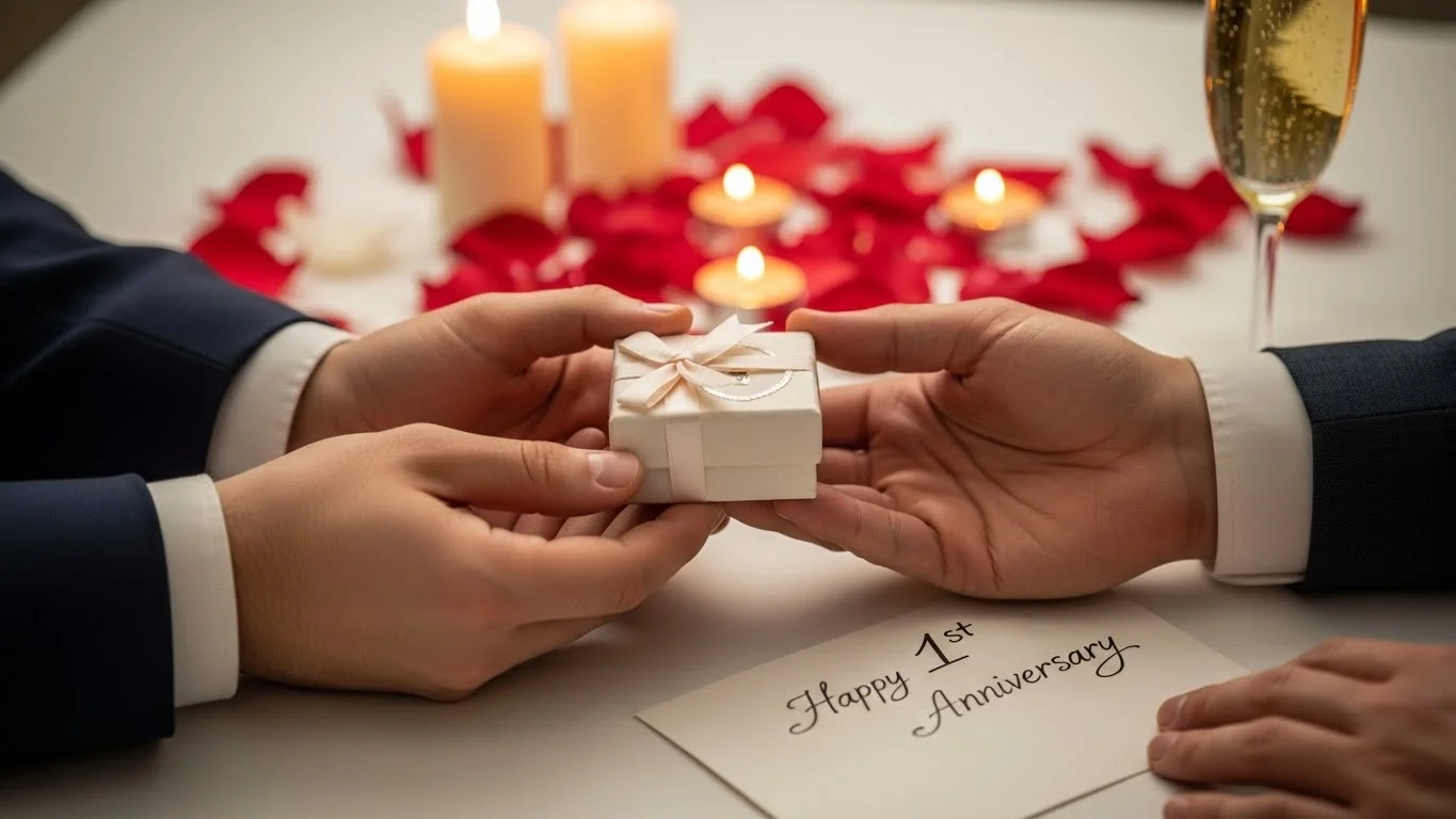 1st wedding anniversary 