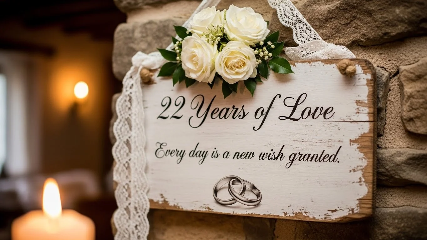 22nd wedding anniversary