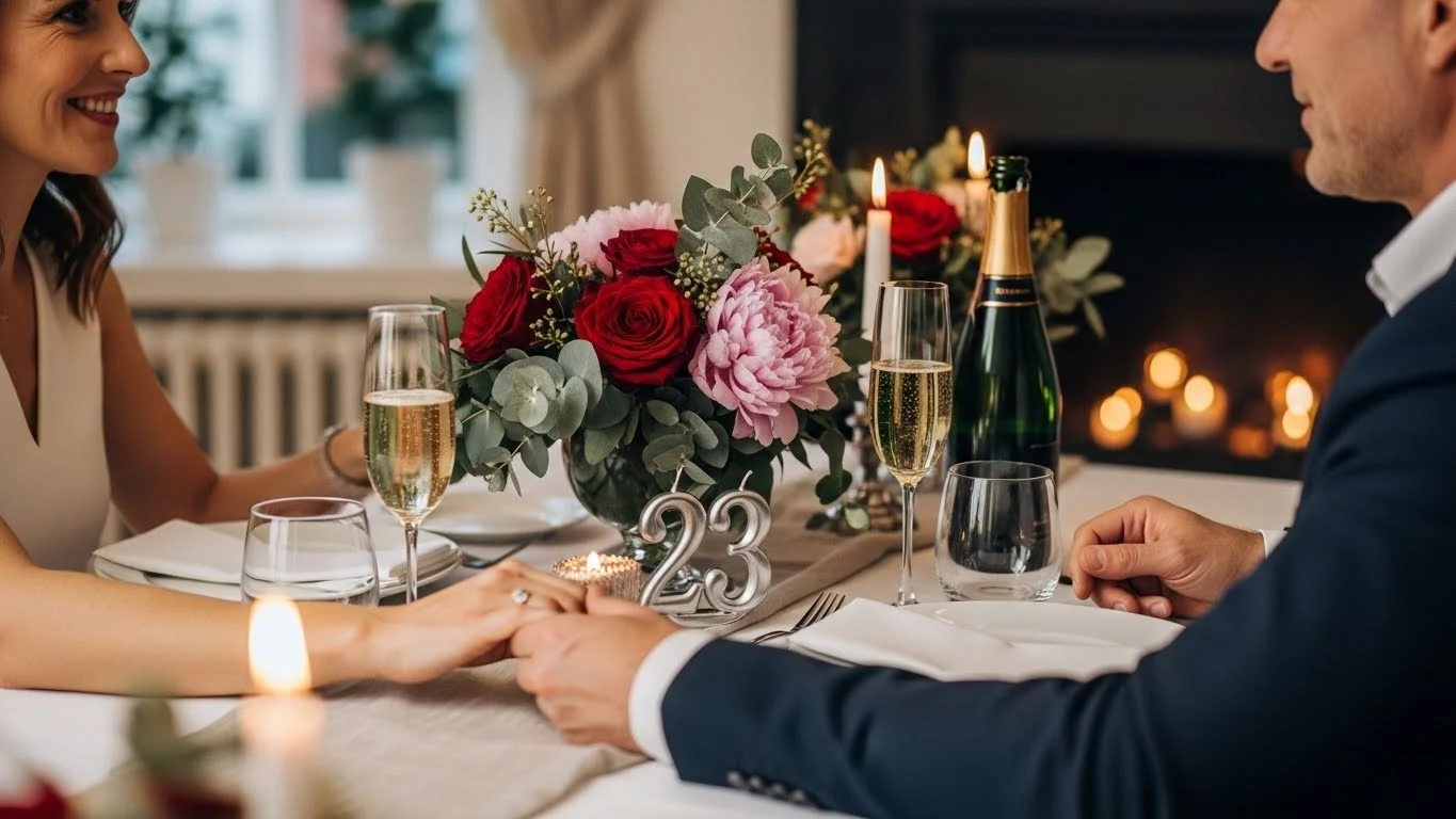 23rd anniversary tips