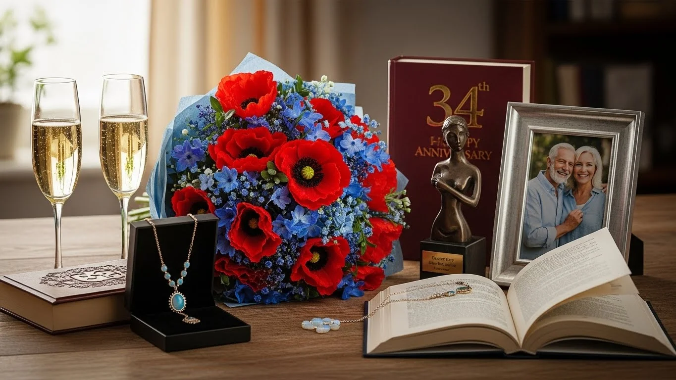 34th wedding anniversary