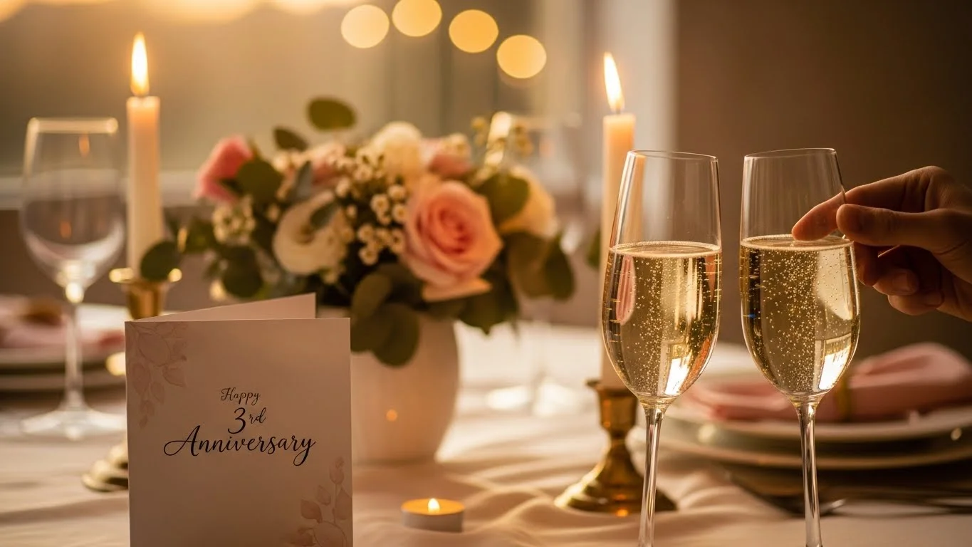 3rd wedding anniversary