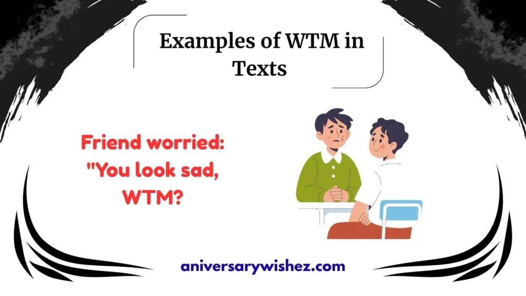 Examples of WTM in Texts
