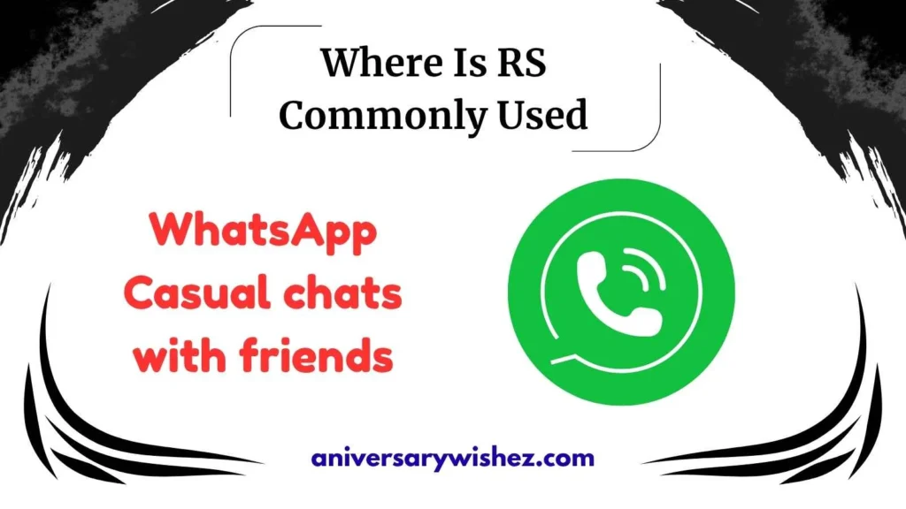 Where Is RS Commonly Used