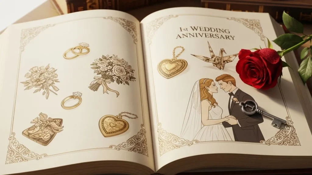 1st wedding anniversary encyclopedia