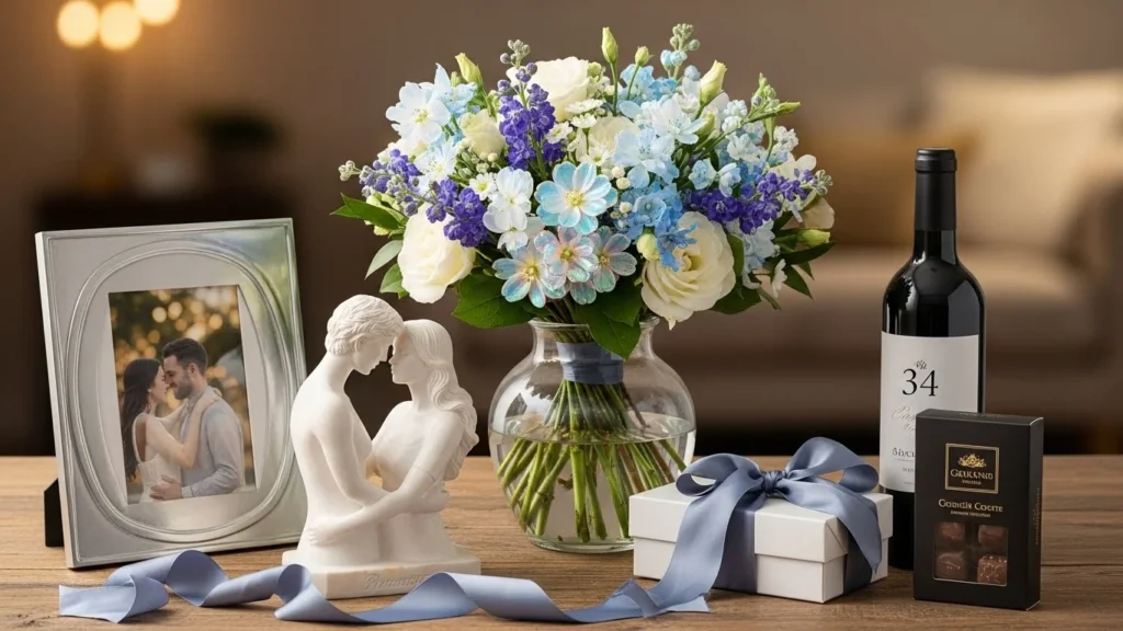 34th wedding anniversary gifts