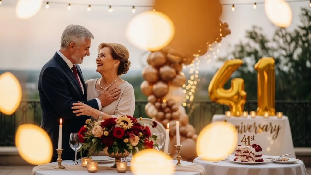 41st wedding anniversary overview