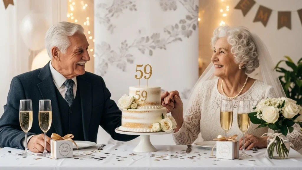 59th wedding anniversary celebration ideas