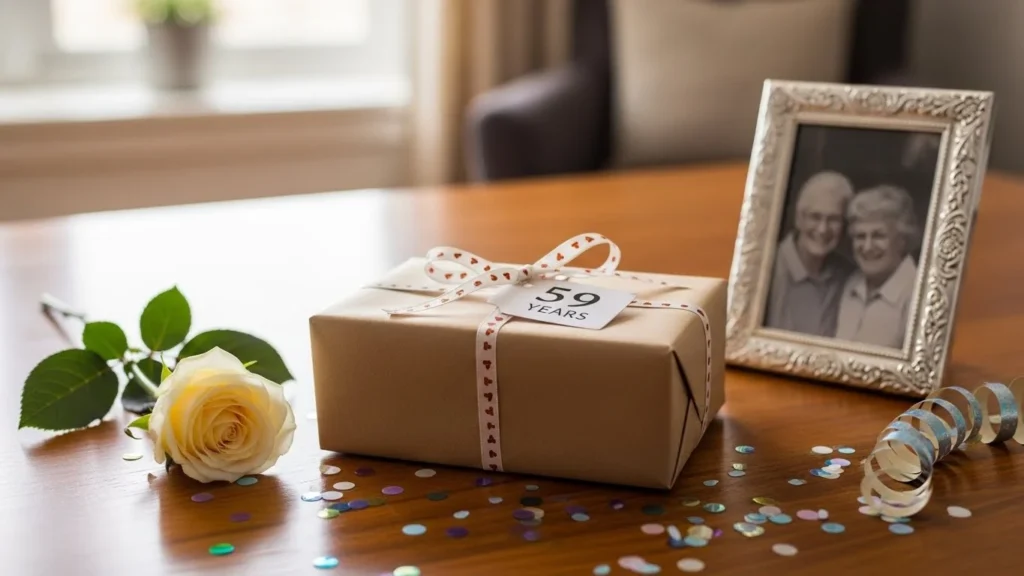 59th wedding anniversary gifts