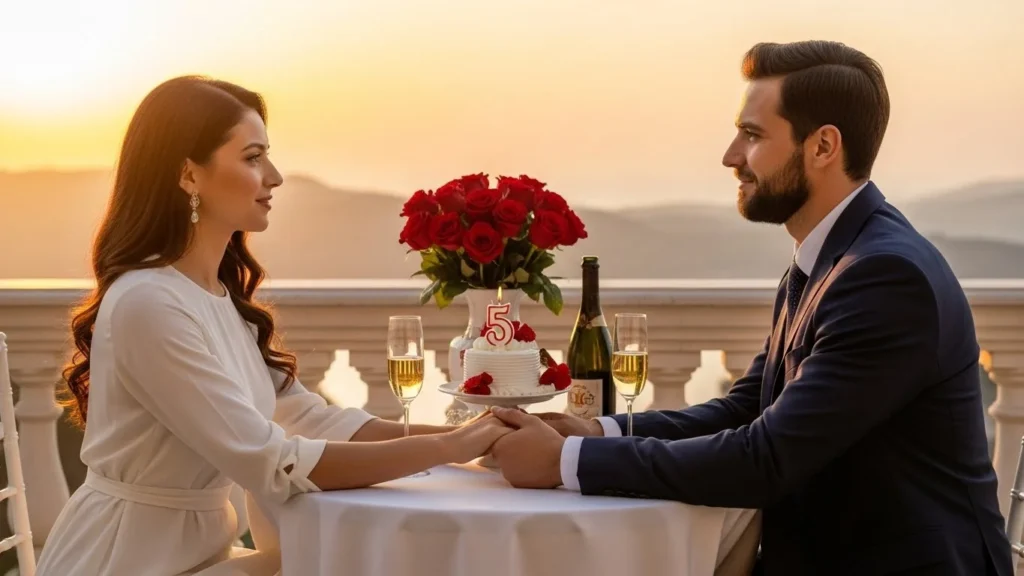 5th Anniversary Quotes, Captions, Wishes