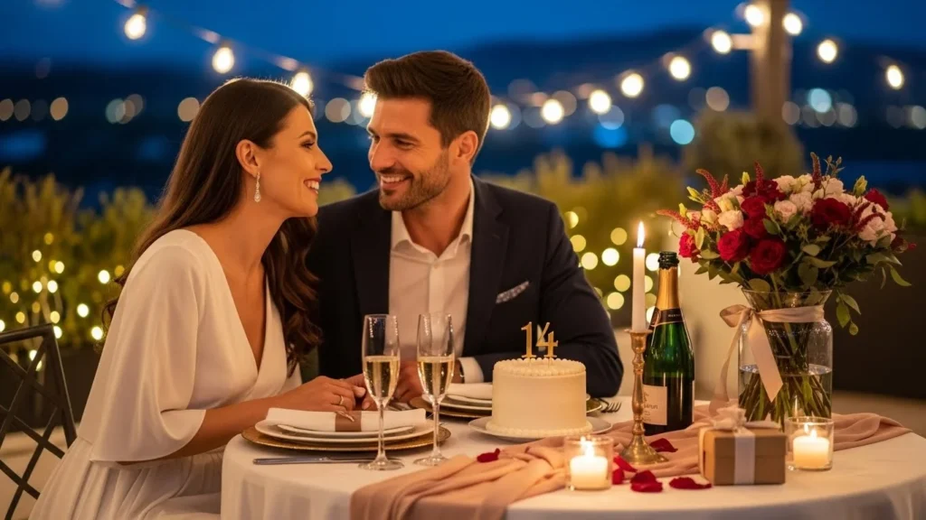 14th wedding anniversary celebration ideas