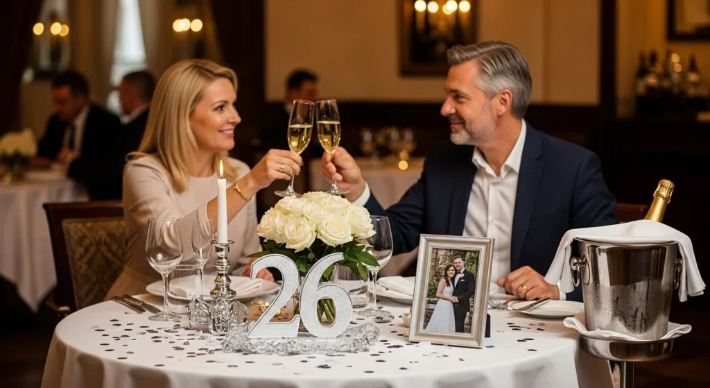 26th wedding anniversary overview