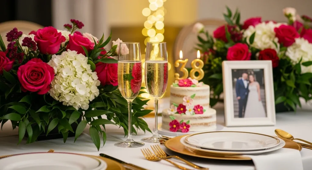 38th Wedding Anniversary overview