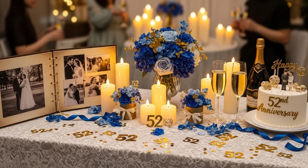 52nd wedding anniversary celebration tips