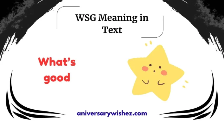 WSG Meaning in Text