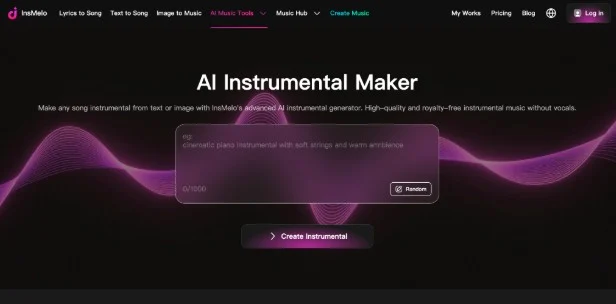 Create Professional Instrumental Music From Text With InsMelo